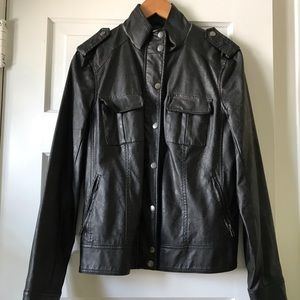 Leather jacket (synthetic leather)